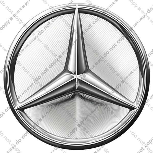 Mercedes Benz Лого Металік