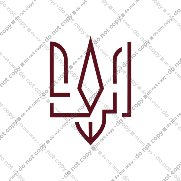 Тризуб мінімалізм