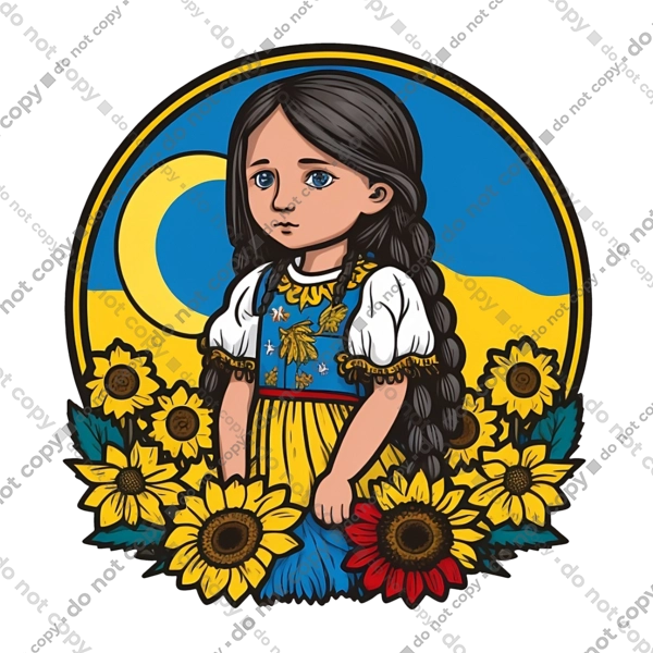 Мила Українська дівчинка