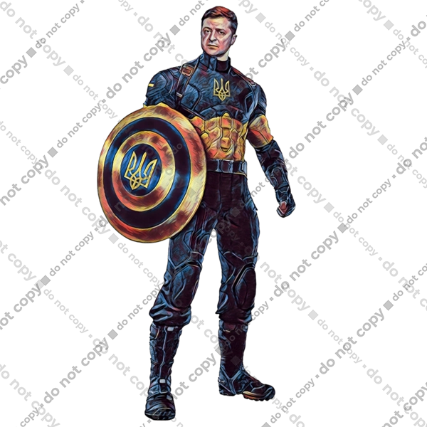 Капітан Україна Зеленський арт