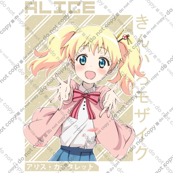 Kiniro Mosaic Alice Cartelet