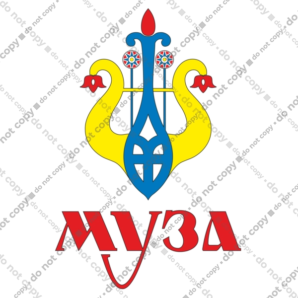 МУЗА темний фон жіноча