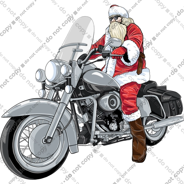 Санта На Мотоциклі