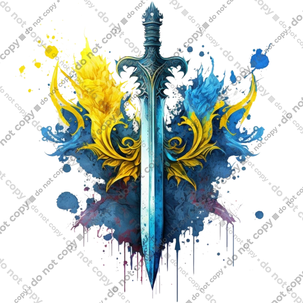 Меч в українському стилі