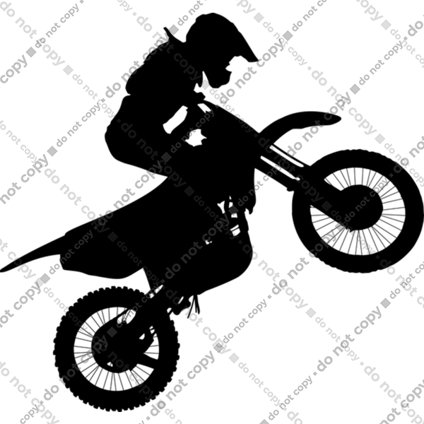 Силует Мотоцикліста