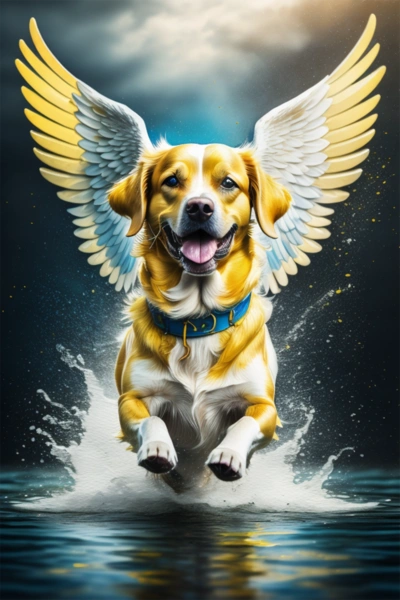 Статуэтка Angel Dog, коллекция Собака-Ангел