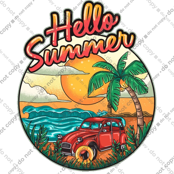 Привіт Літо, Машина Біля Моря