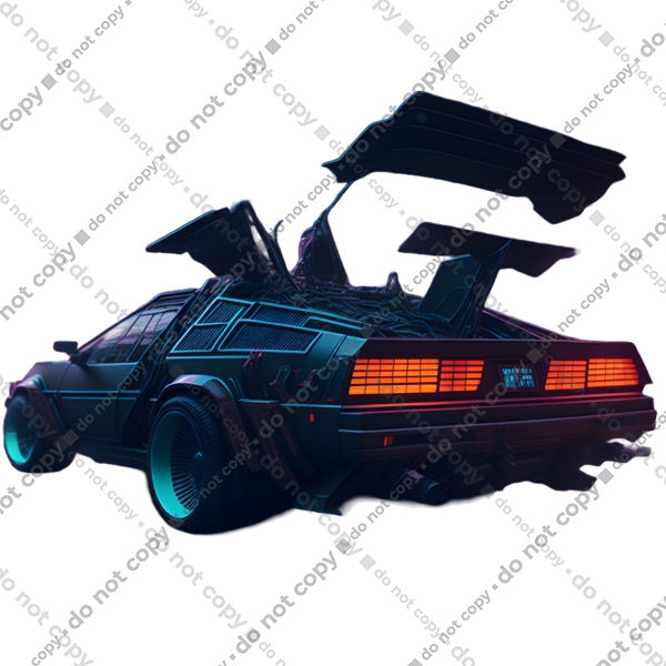 DeLorean from back to the future