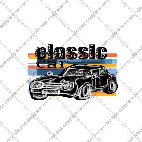 Print Classic Car