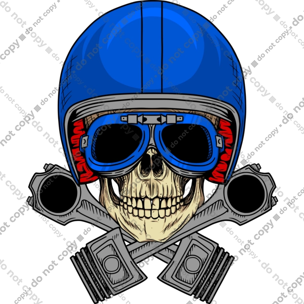 череп мотолюбитель