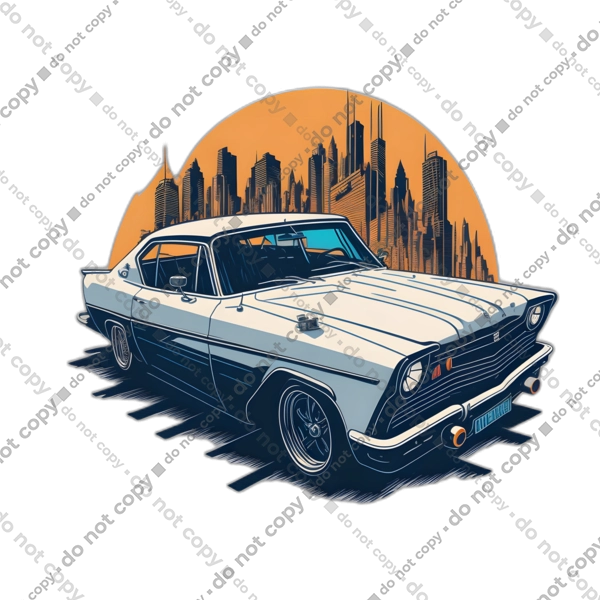 Вінтажне зображення авто