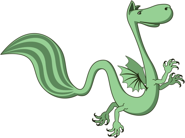 Веселий Зелений Дракон