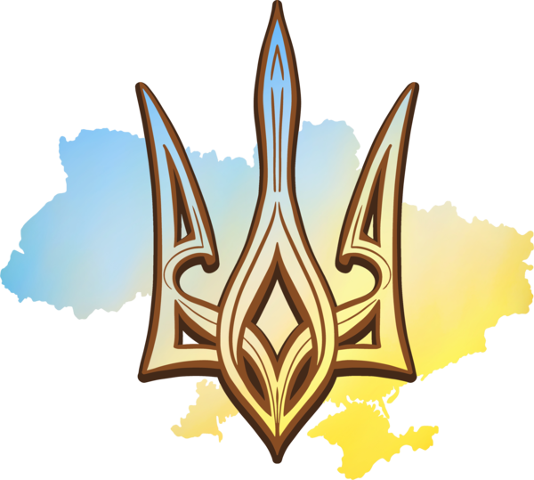 Тризуб та карта України