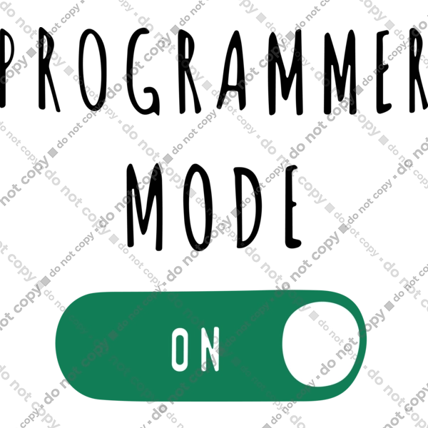 Programmer mode