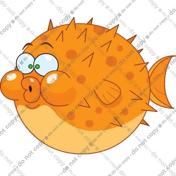 Помаранчева Риба Фугу