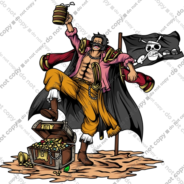 One Piece Gol D. Roger