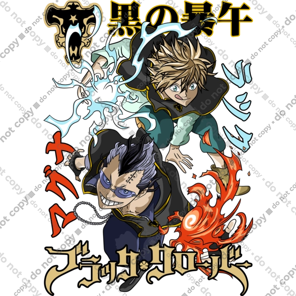 Black Clover Магна Свинг и Лакк Вольтия