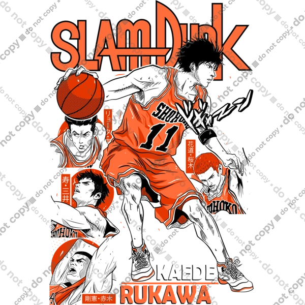 Slam Dunk Kaede Rukawa