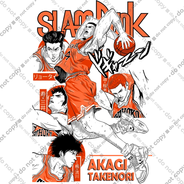 Slam Dunk Takenori Akagi