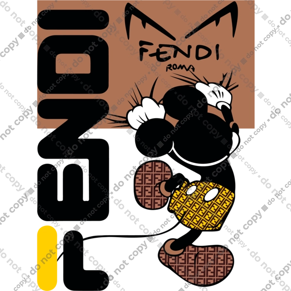 Fendi Микки Маус