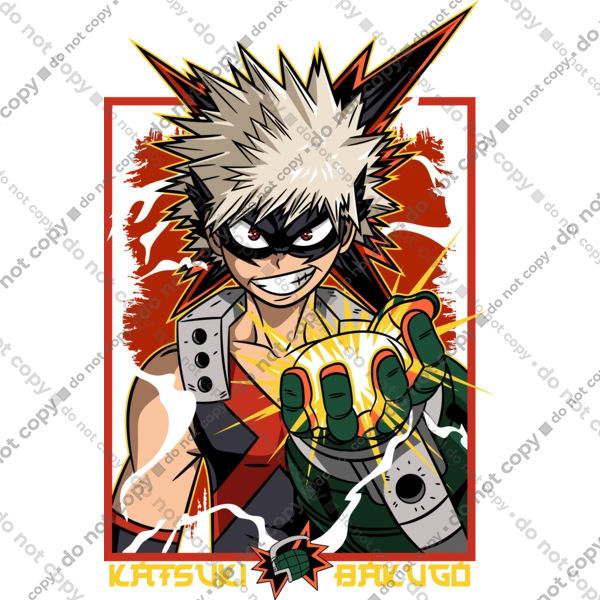 My hero academy Bakugo