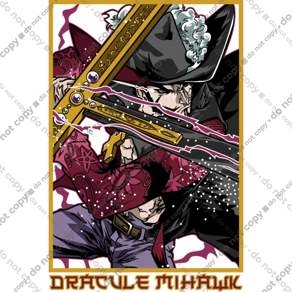 One Piece Dracule Mihawk