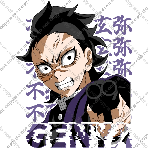 Demon Slayer Genya Shinazugawa