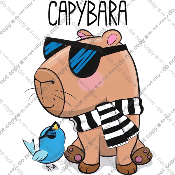 Stylish Capybara