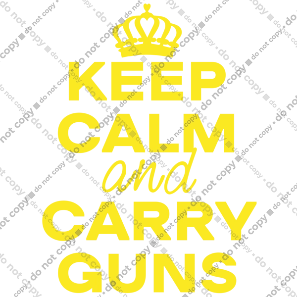 Зберігайте Спокій та Носіть Зброю