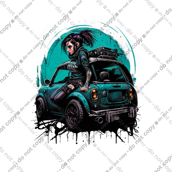 Кіберпанк дівчина