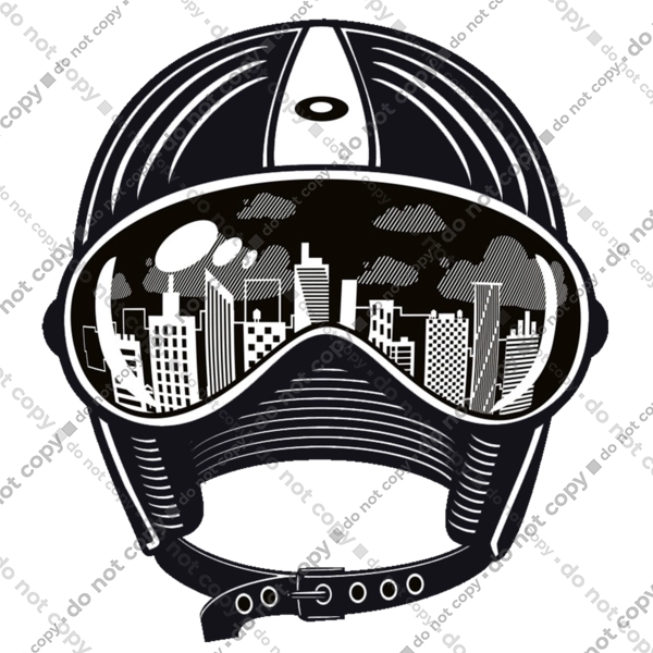 Helmet And City