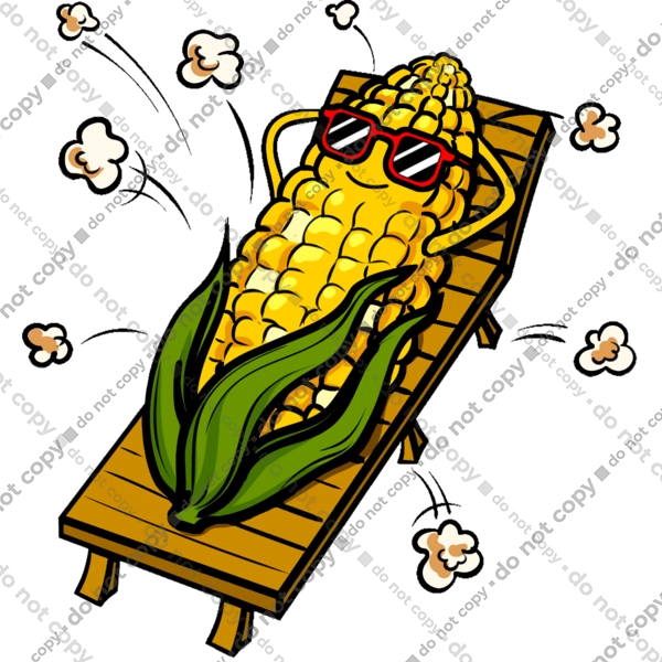 Corn Suns On A Lounger