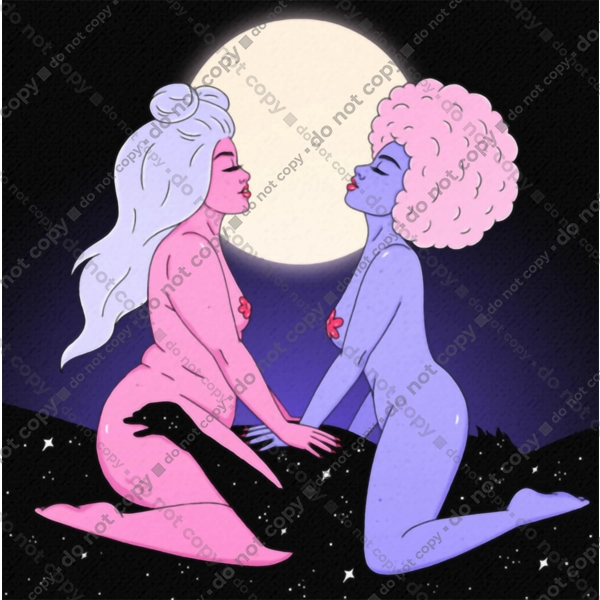 Дві Інопланетянки І Місяць