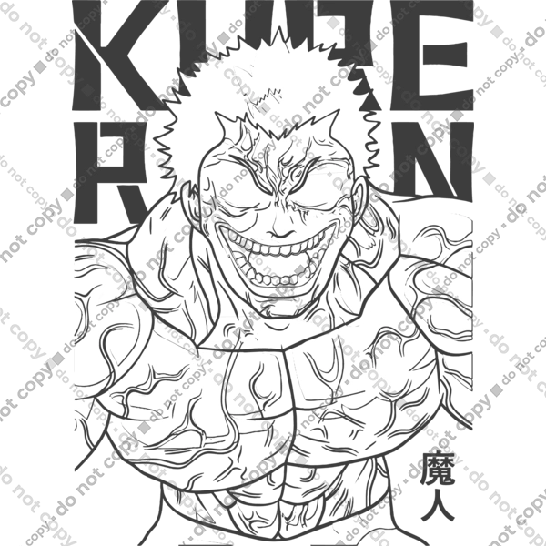 Kengan Ashura Куре Райан