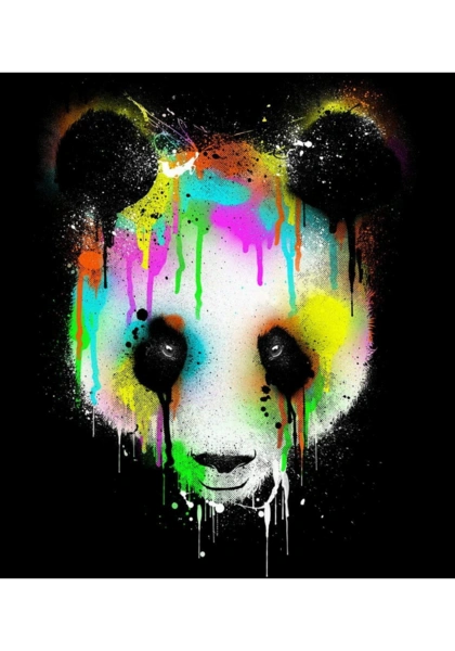 Кольорова панда
