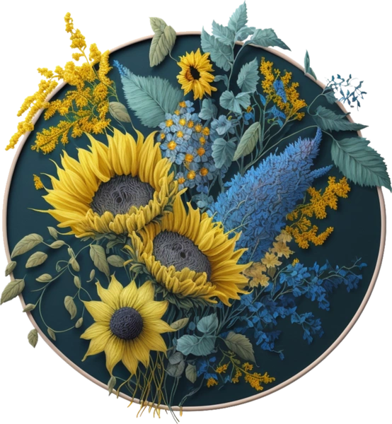 Соняшники символ України
