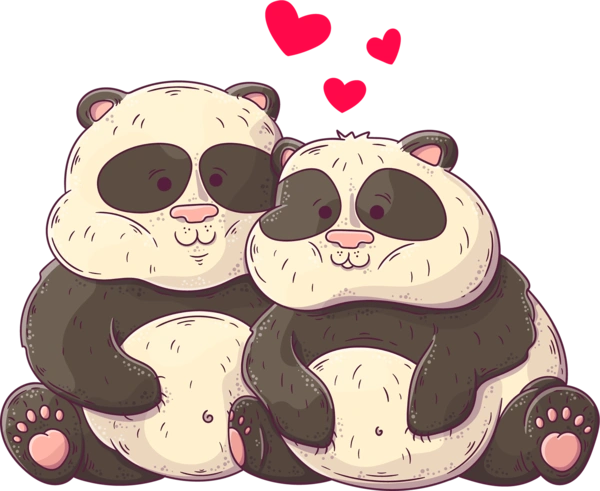 Закохані панди
