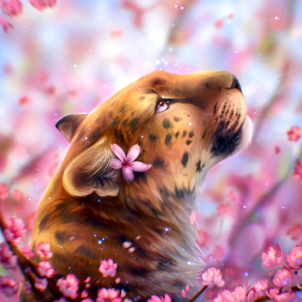 Леопард весняний