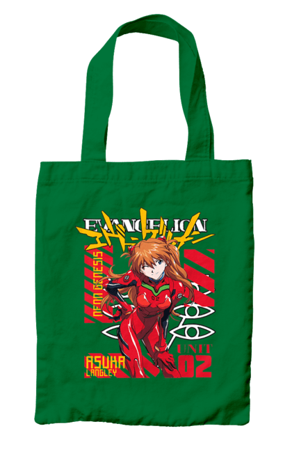 Сумка з принтом "Evangelion". Аніме, єва, євангеліон, манга, нерв. Funkotee