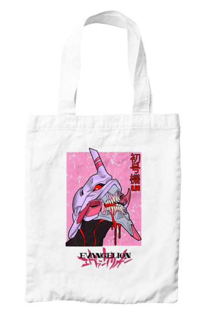 Сумка з принтом "Євангеліон". Neon genesis evangelion, nerv, аніме, єва, євангеліон, манга, серіал. CustomPrint.market