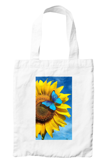 Сумка з принтом "Метелик". Бабочка, красота, небо, сонях, украина. CustomPrint.market