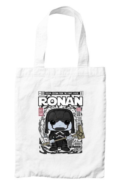 Сумка з принтом "Ronan". Tanos, галактика, дивуватися, евангерс, комікси, опікуни, охоронці галактики, ронан. Funkotee