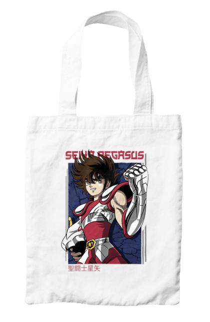 Сумка з принтом "Святий Сейя". Anime, manga, saint seiya, аніме, космо, манга, святий сейя, сейя. futbolka.stylus.ua