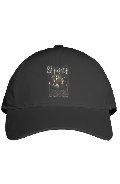 Кепка з принтом "Slipknot". Slipknot, група, музика, ню-метал, спід метал, хард рок, хеві метал. CustomPrint.market
