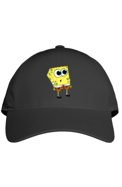 Кепка з принтом "Губка Боб". Spongebob, бікіні боттом, губка боб, крабсбургер, мультфільм. futbolka.stylus.ua