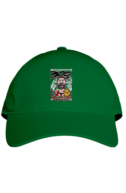 Кепка з принтом "Leonidas 300". 300, леонід, леонід 300, спарта. Funkotee