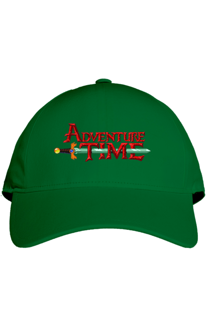 Кепка з принтом "Adventure time". Adventure time, джейк, кейк, марселін, маршалл лі, принц гамболл, фінн, фіона, час пригод. CustomPrint.market