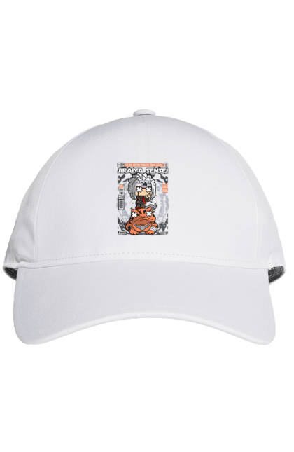 Кепка з принтом "Jiraiya Sensei". Boruto, аніме, джирайя, комікси, манга, наруто, саске, сенсей, учиха, японія. Funkotee