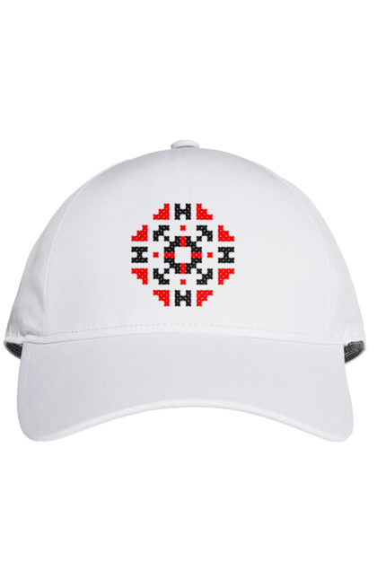 Кепка з принтом "Інна". Вишивка, інна, орнамент, текстова, український. Ornament Name Shop