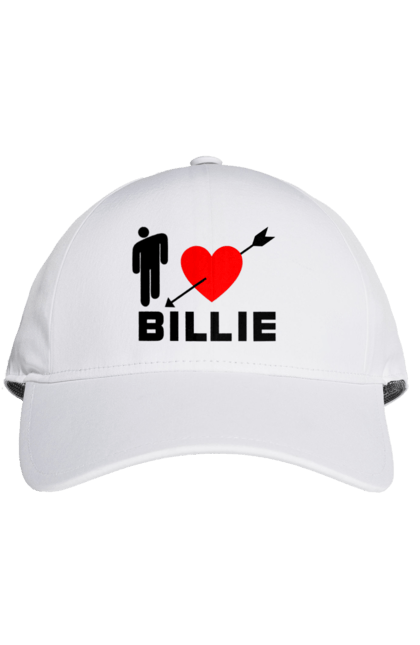 Кепка з принтом "Біллі Айліш". Біллі айліш, логотип біллі айліш, принт біллі айліш, співачка біллі айліш. futbolka.stylus.ua